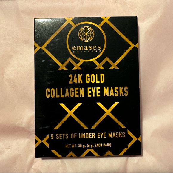 Emases Skincare 24k Gold Collagen
Eye Masks - Set of 5 - Picture 4 of 5